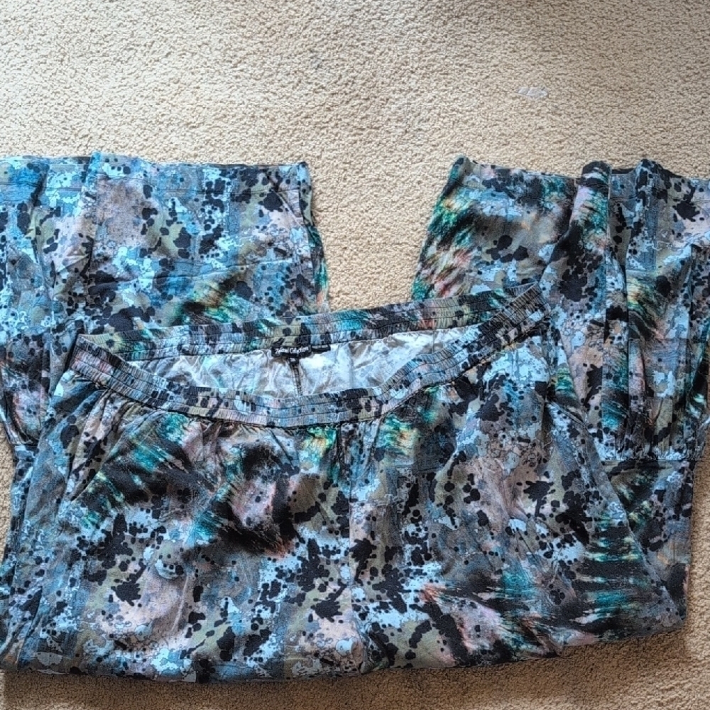 Camouflage Patterned Pants
